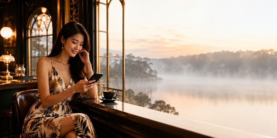 Trải nghiệm vp2 trên điện thoại di động tại Đà Lạt